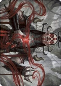 Malakir Blood-Priest Art Card [Zendikar Rising Art Series] | Exor Games Dartmouth