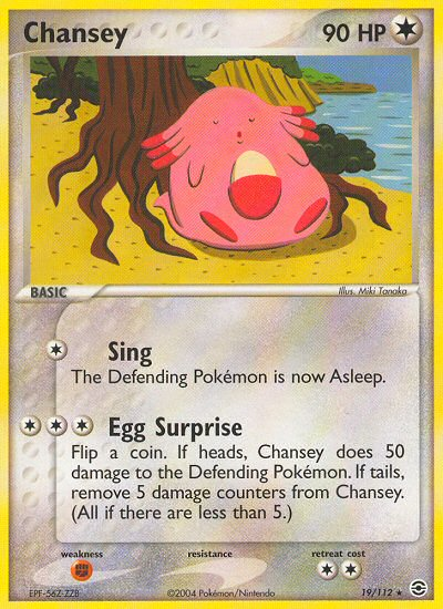 Chansey (19/112) [EX: FireRed & LeafGreen] | Exor Games Dartmouth