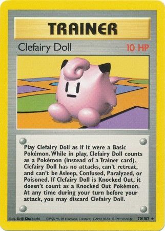 Clefairy Doll (70/102) [Base Set Unlimited] | Exor Games Dartmouth