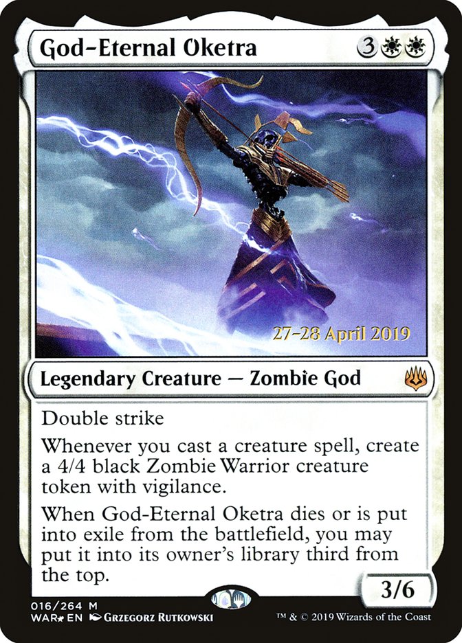 God-Eternal Oketra  [War of the Spark Prerelease Promos] | Exor Games Dartmouth