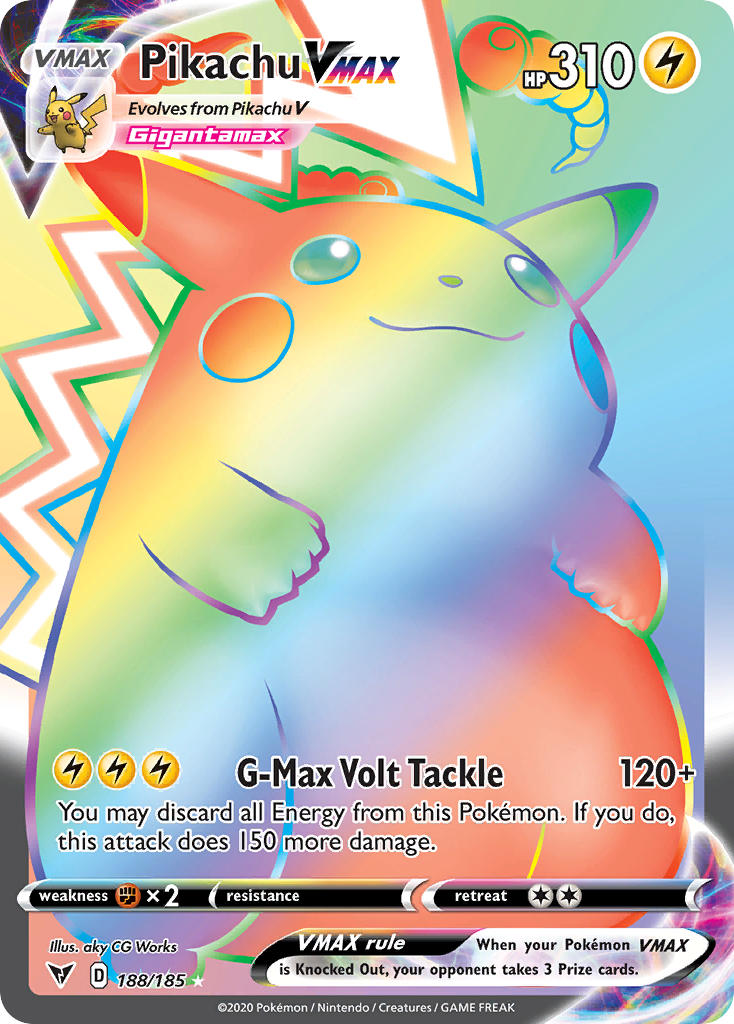 Pikachu VMAX (188/185) [Sword & Shield: Vivid Voltage] | Exor Games Dartmouth