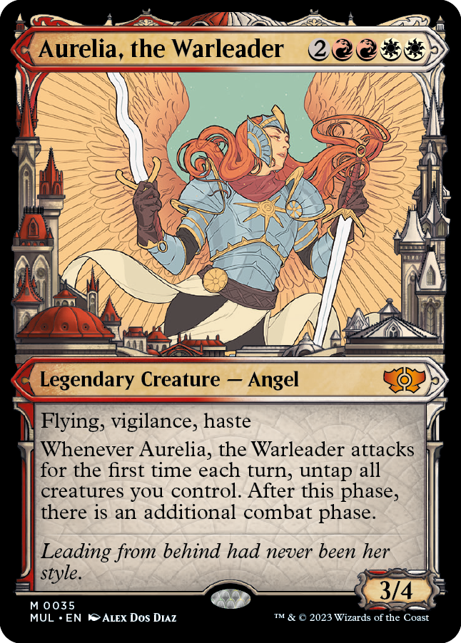 Aurelia, the Warleader [Multiverse Legends] | Exor Games Dartmouth