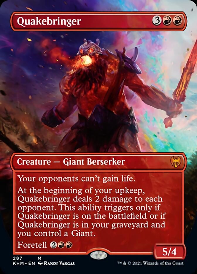 Quakebringer (Borderless Alternate Art) [Kaldheim] | Exor Games Dartmouth