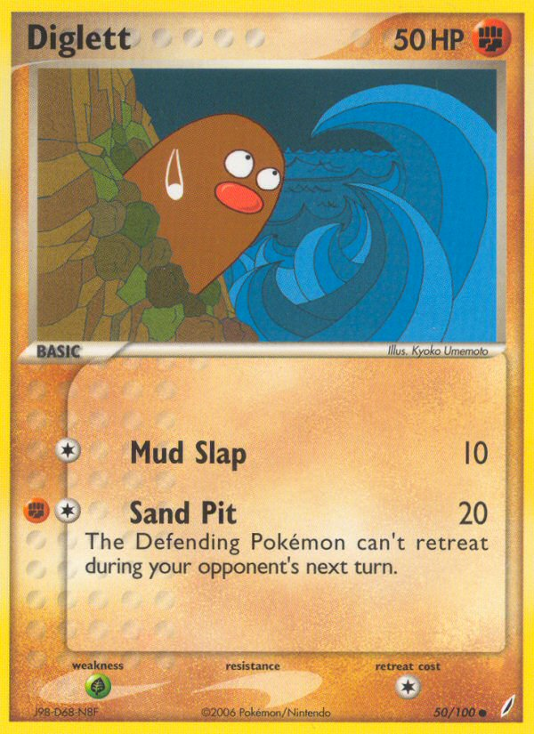 Diglett (50/100) [EX: Crystal Guardians] | Exor Games Dartmouth