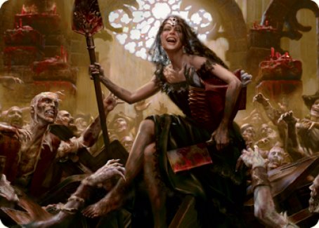 Gisa, Glorious Resurrector Art Card [Innistrad: Midnight Hunt Art Series] | Exor Games Dartmouth