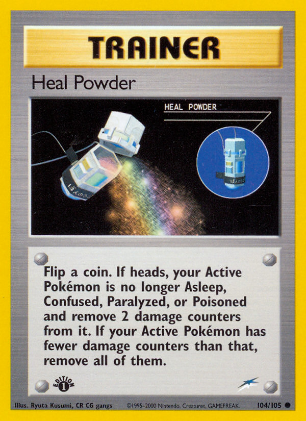 Heal Powder (104/105) [Neo Destiny 1st Edition] | Exor Games Dartmouth