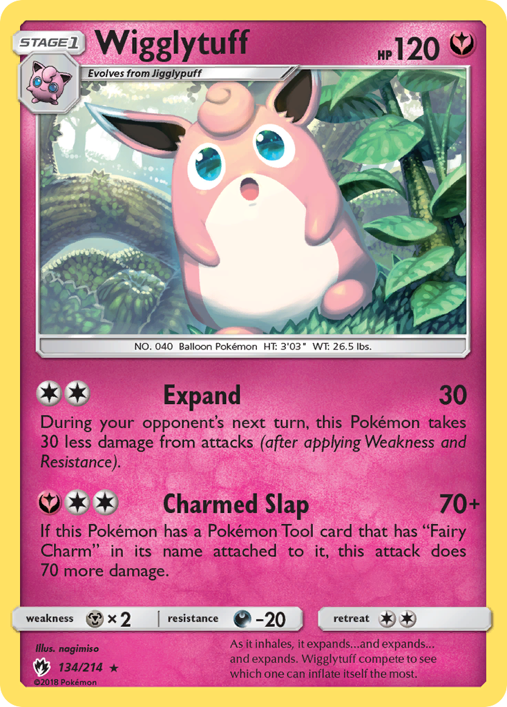 Wigglytuff (134/214) [Sun & Moon: Lost Thunder] | Exor Games Dartmouth