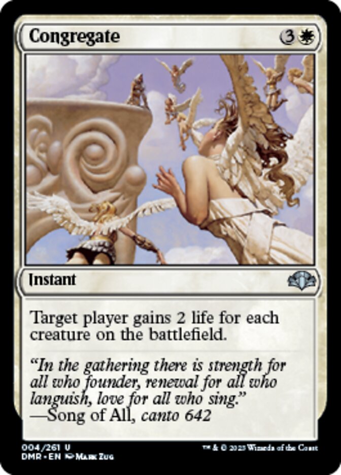 Congregate [Dominaria Remastered] | Exor Games Dartmouth