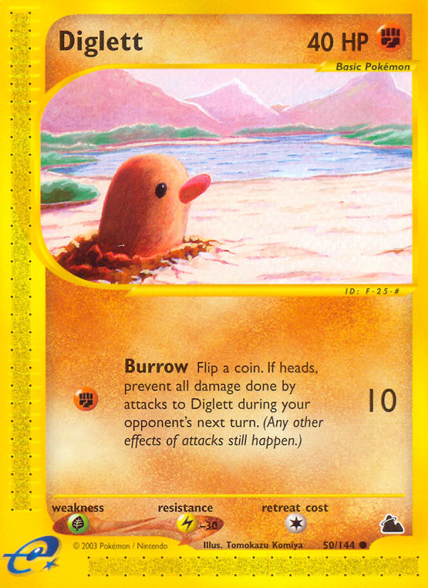 Diglett (50/144) [Skyridge] | Exor Games Dartmouth