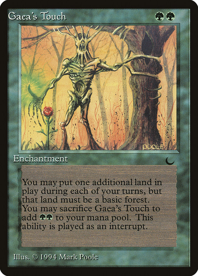 Gaea's Touch (Misprinted) [The Dark] | Exor Games Dartmouth