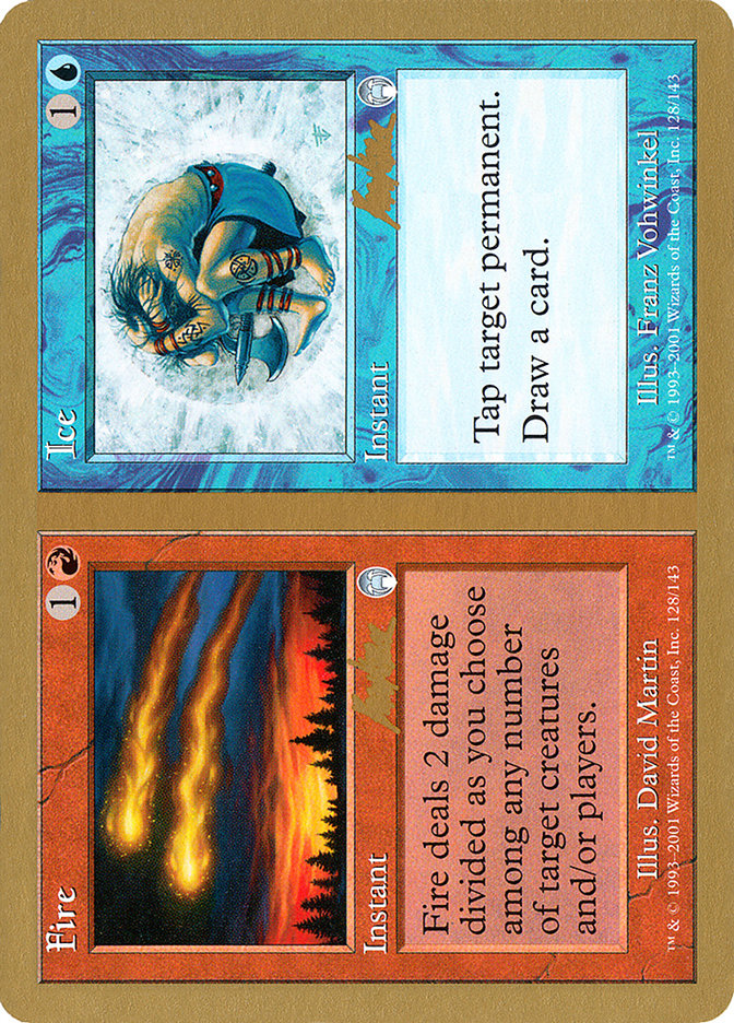 Fire // Ice (Brian Kibler) [World Championship Decks 2002] | Exor Games Dartmouth