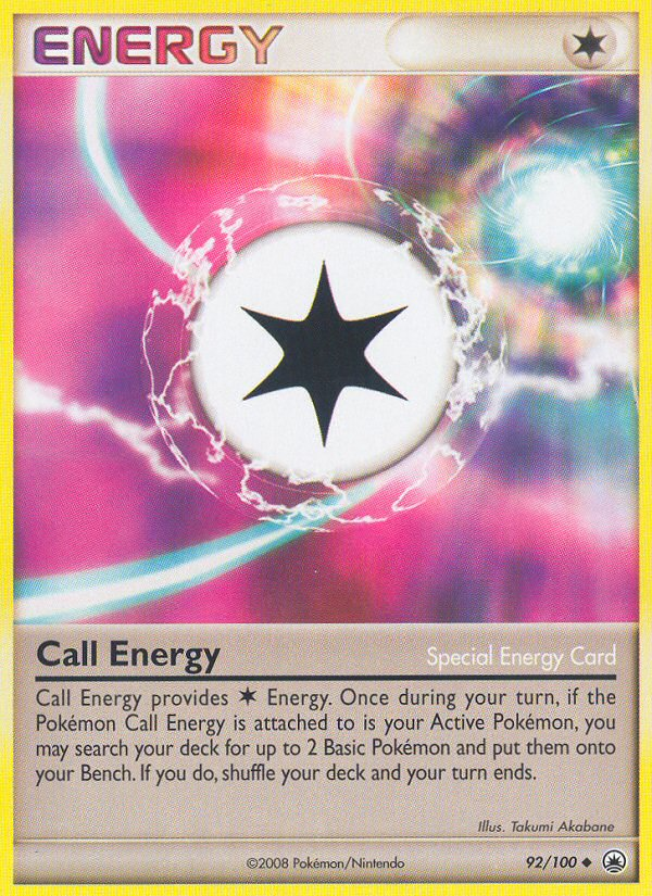 Call Energy (92/100) [Diamond & Pearl: Majestic Dawn] | Exor Games Dartmouth