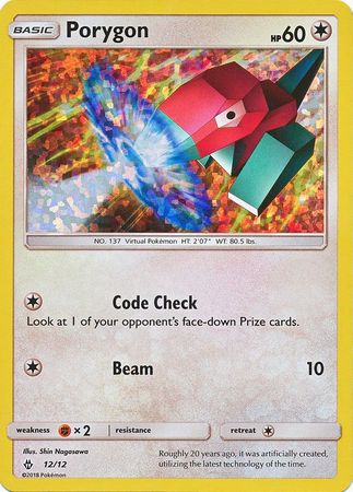 Porygon (12/12) [McDonald's Promos: 2018 Collection] | Exor Games Dartmouth