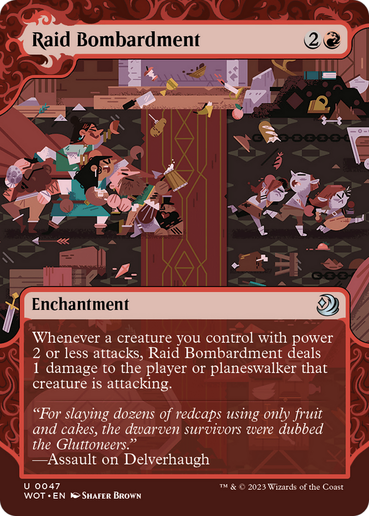 Raid Bombardment [Wilds of Eldraine: Enchanting Tales] | Exor Games Dartmouth