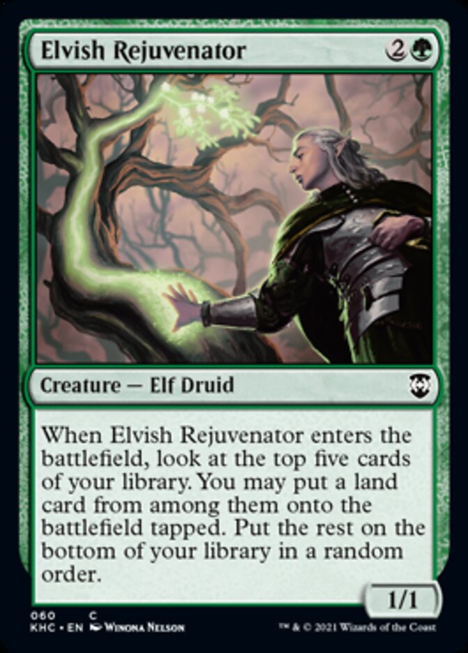 Elvish Rejuvenator [Kaldheim Commander] | Exor Games Dartmouth