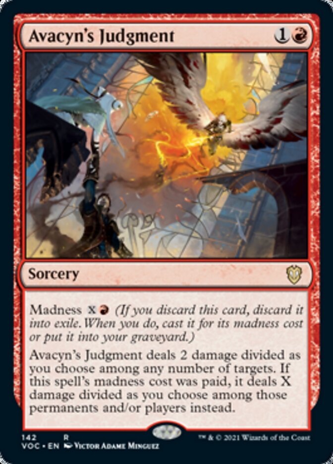 Avacyn's Judgment [Innistrad: Crimson Vow Commander] | Exor Games Dartmouth