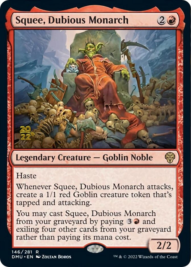 Squee, Dubious Monarch [Dominaria United Prerelease Promos] | Exor Games Dartmouth