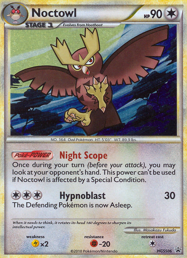 Noctowl (HGSS06) [HeartGold & SoulSilver: Black Star Promos] | Exor Games Dartmouth