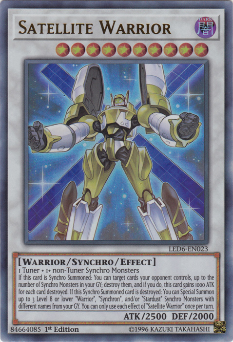 Satellite Warrior [LED6-EN023] Ultra Rare | Exor Games Dartmouth