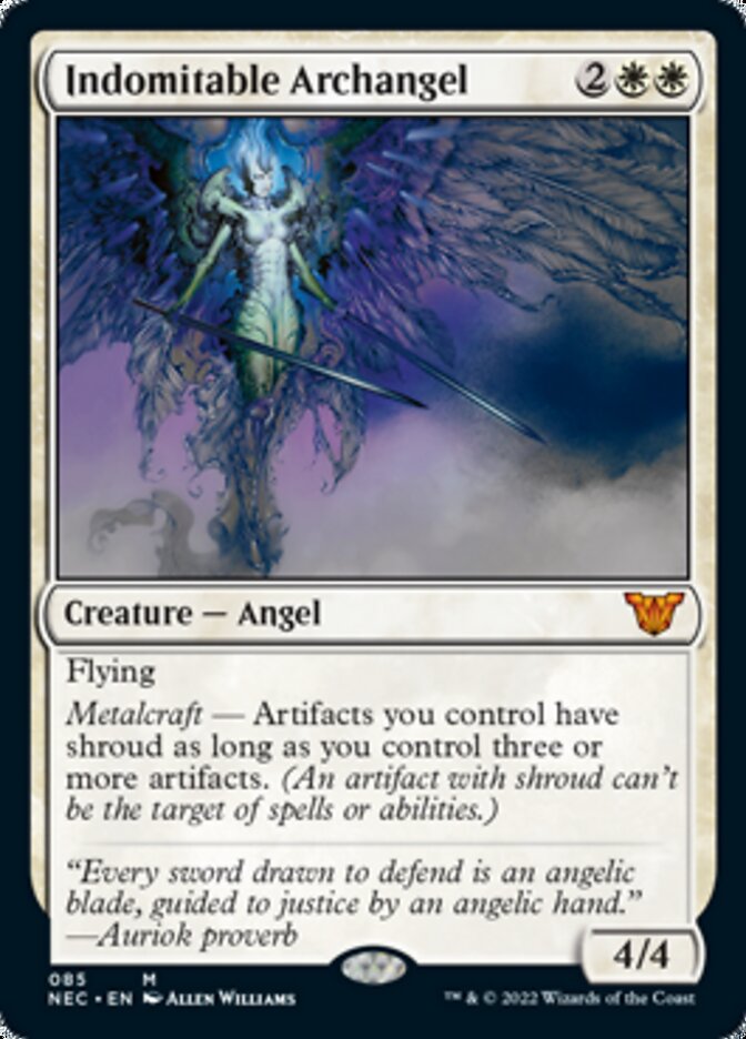 Indomitable Archangel [Kamigawa: Neon Dynasty Commander] | Exor Games Dartmouth