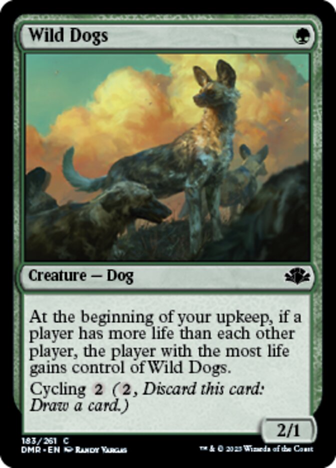 Wild Dogs [Dominaria Remastered] | Exor Games Dartmouth