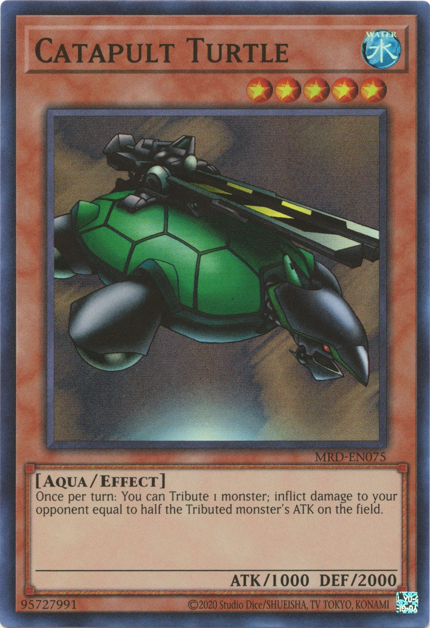 Catapult Turtle (25th Anniversary) [MRD-EN075] Super Rare | Exor Games Dartmouth