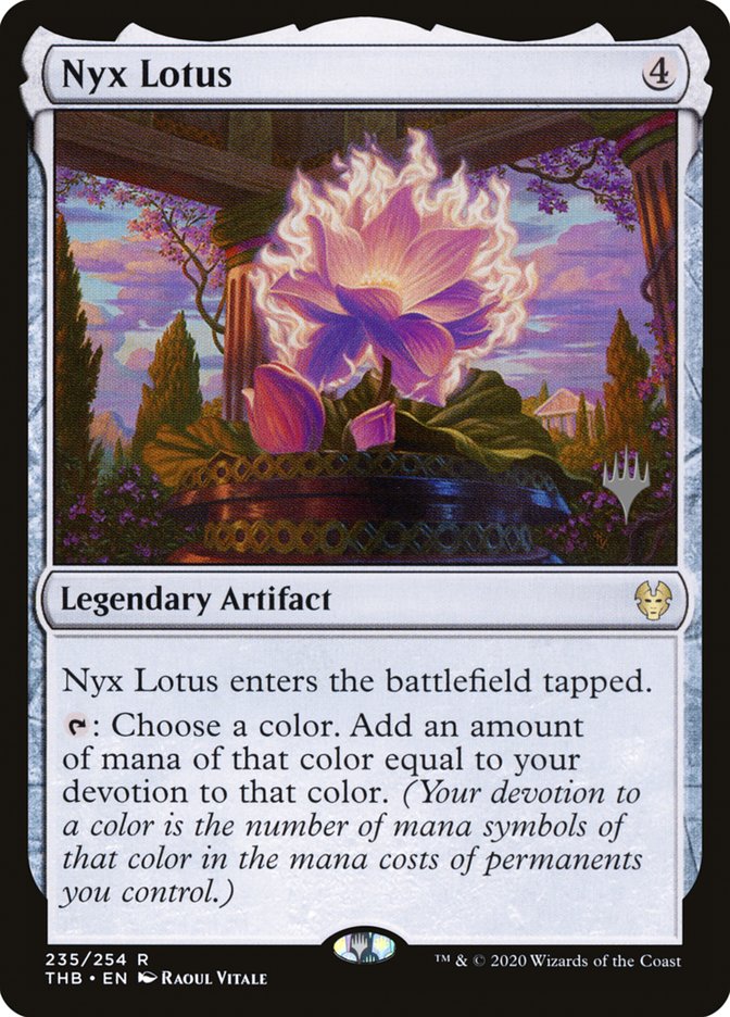 Nyx Lotus (Promo Pack) [Theros Beyond Death Promos] | Exor Games Dartmouth