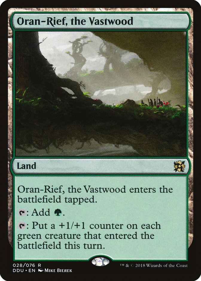 Oran-Rief, the Vastwood [Duel Decks: Elves vs. Inventors] | Exor Games Dartmouth