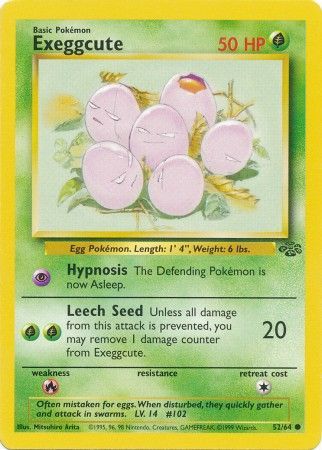 Exeggcute (52/64) [Jungle Unlimited] | Exor Games Dartmouth