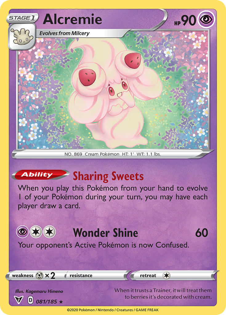 Alcremie (081/185) [Sword & Shield: Vivid Voltage] | Exor Games Dartmouth