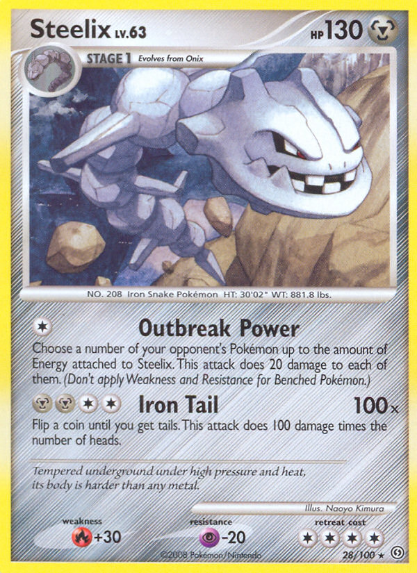 Steelix (28/100) [Diamond & Pearl: Stormfront] | Exor Games Dartmouth