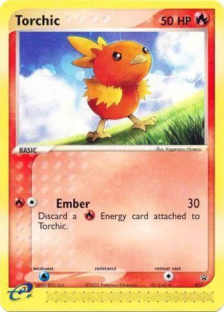 Torchic (017) (Non-Holo) [Nintendo: Black Star Promos] | Exor Games Dartmouth