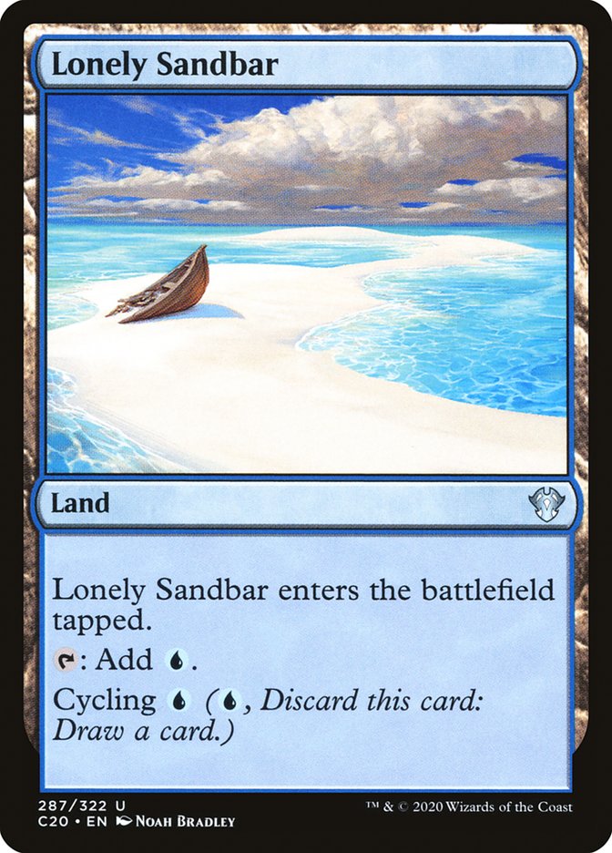 Lonely Sandbar [Commander 2020] | Exor Games Dartmouth