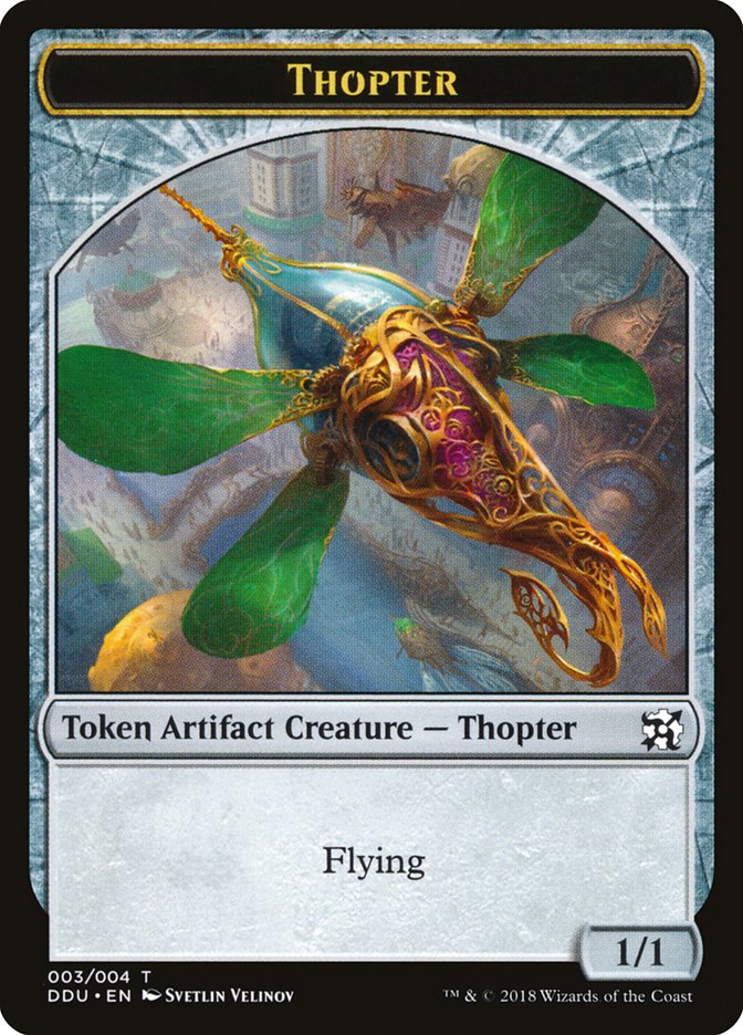 Thopter (003/004) [Duel Decks: Elves vs. Inventors Tokens] | Exor Games Dartmouth