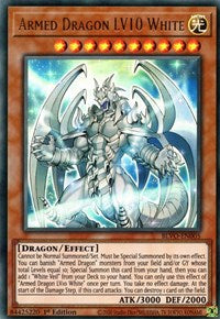 Armed Dragon LV10 White [BLVO-EN005] Ultra Rare | Exor Games Dartmouth