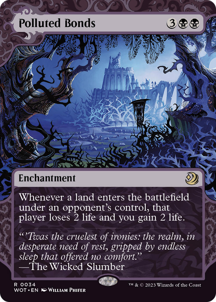 Polluted Bonds [Wilds of Eldraine: Enchanting Tales] | Exor Games Dartmouth