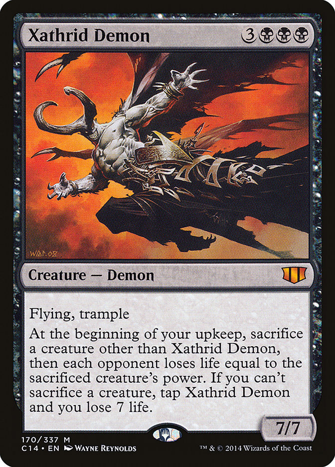 Xathrid Demon [Commander 2014] | Exor Games Dartmouth