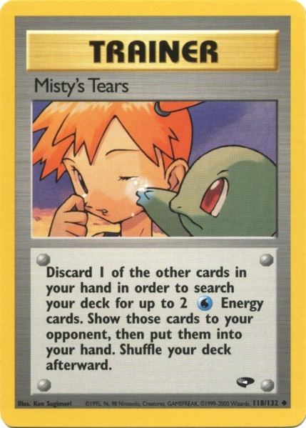 Misty's Tears (118/132) [Gym Challenge Unlimited] | Exor Games Dartmouth