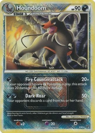 Houndoom (5/90) (League Promo) [HeartGold & SoulSilver: Undaunted] | Exor Games Dartmouth