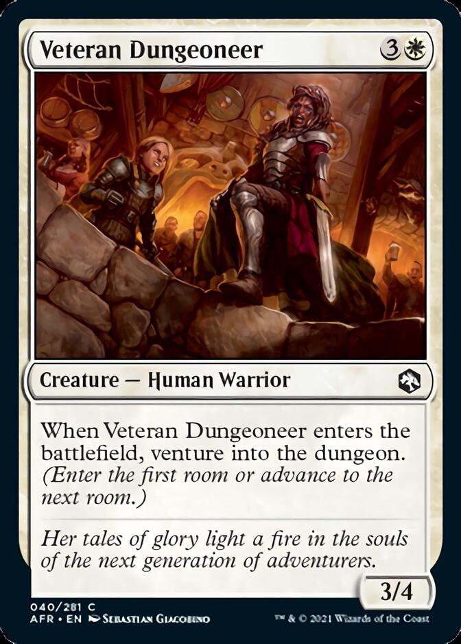 Veteran Dungeoneer [Dungeons & Dragons: Adventures in the Forgotten Realms] | Exor Games Dartmouth