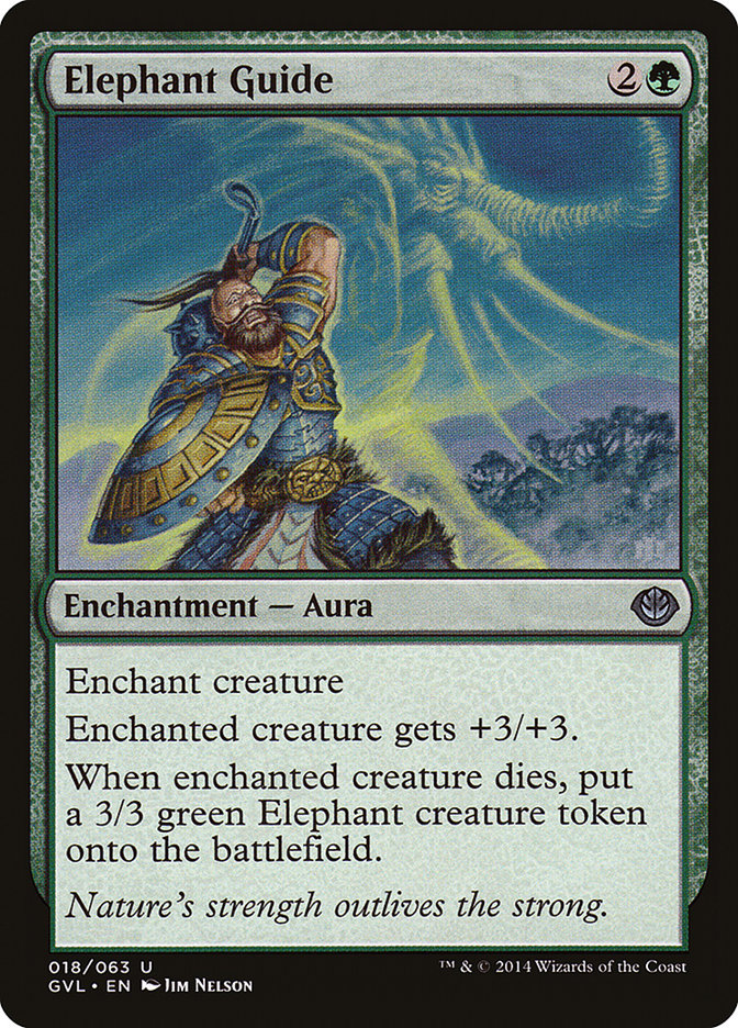 Elephant Guide (Garruk vs. Liliana) [Duel Decks Anthology] | Exor Games Dartmouth