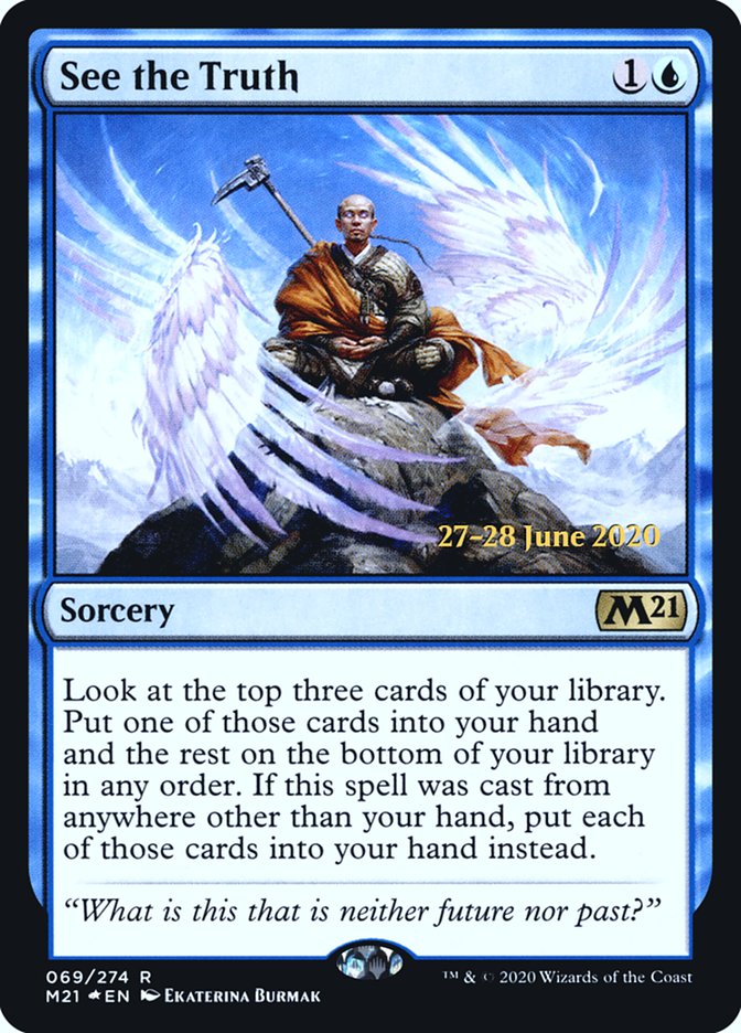 See the Truth  [Core Set 2021 Prerelease Promos] | Exor Games Dartmouth