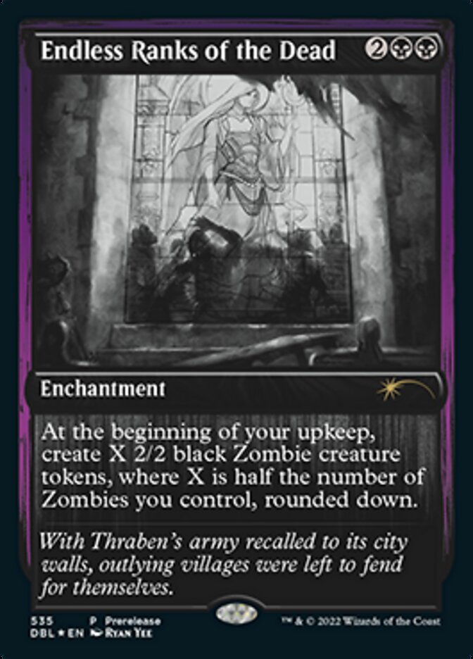 Endless Ranks of the Dead [Innistrad: Double Feature Prerelease Promos] | Exor Games Dartmouth
