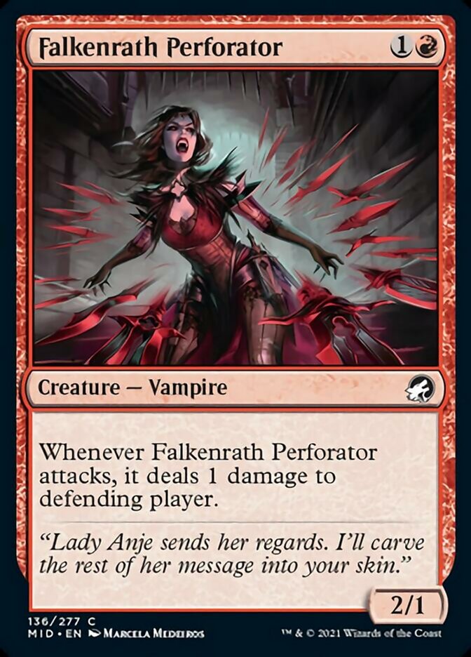 Falkenrath Perforator [Innistrad: Midnight Hunt] | Exor Games Dartmouth