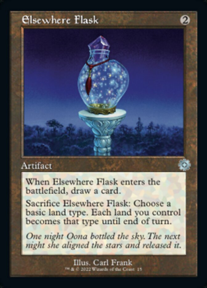 Elsewhere Flask (Retro) [The Brothers' War Retro Artifacts] | Exor Games Dartmouth