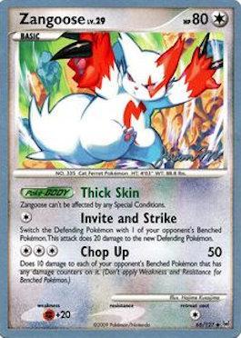 Zangoose LV.29 (66/127) (Queengar - Jason Martinez) [World Championships 2009] | Exor Games Dartmouth