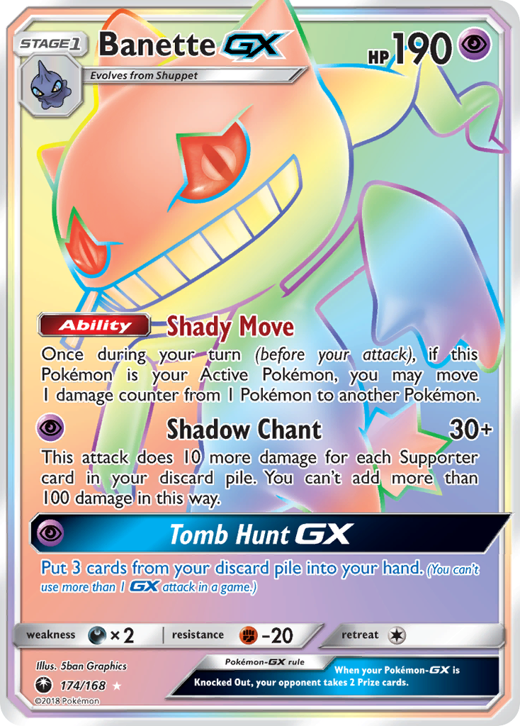 Banette GX (174/168) [Sun & Moon: Celestial Storm] | Exor Games Dartmouth