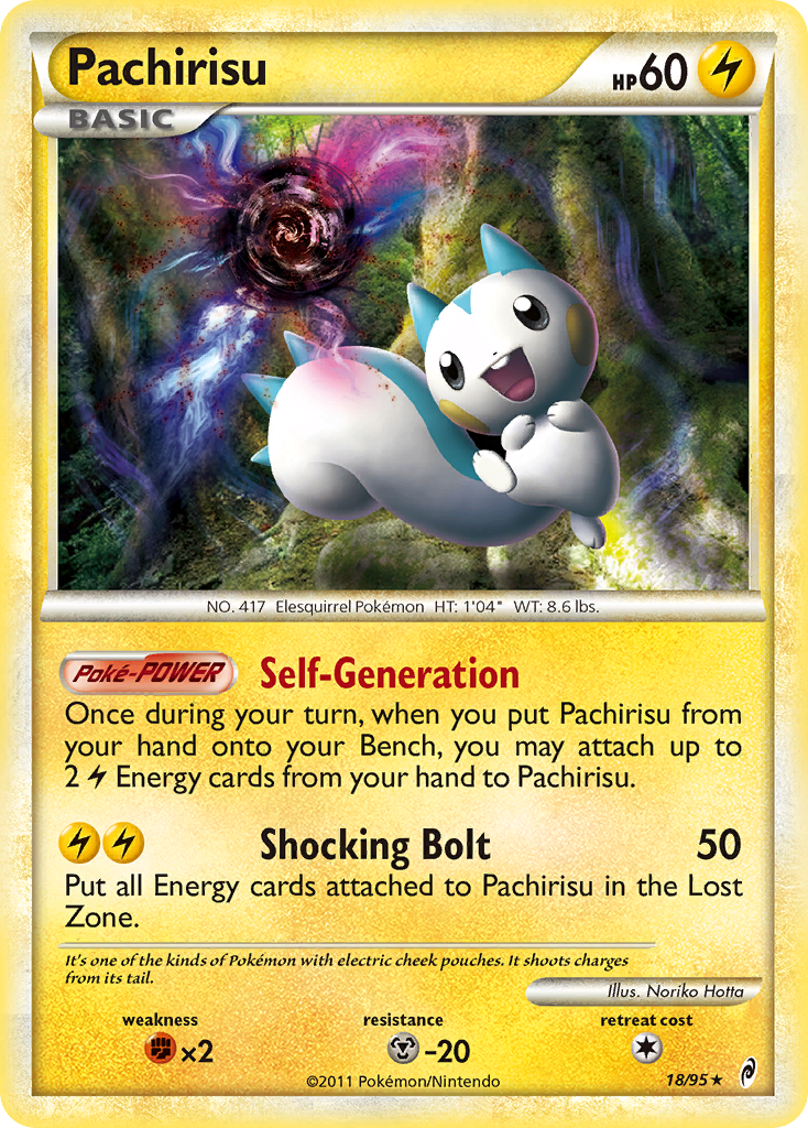 Pachirisu (18/95) [HeartGold & SoulSilver: Call of Legends] | Exor Games Dartmouth