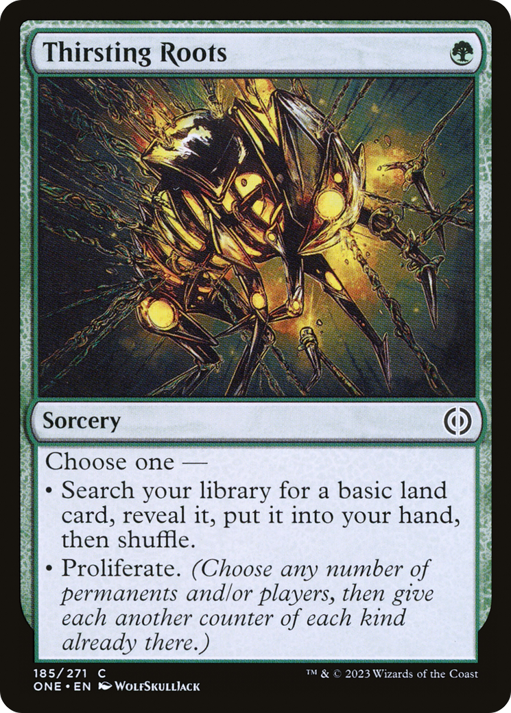 Thirsting Roots [Phyrexia: All Will Be One] | Exor Games Dartmouth
