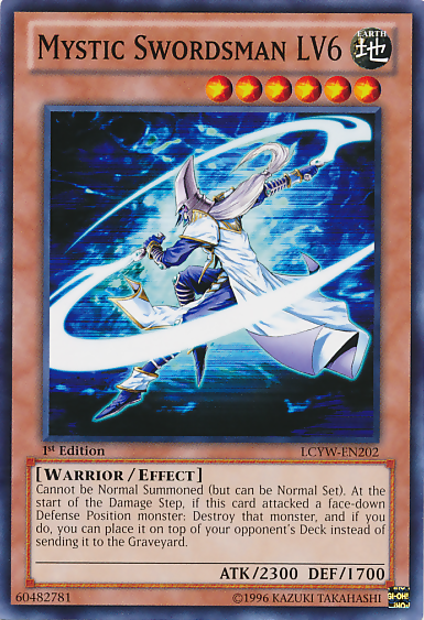 Mystic Swordsman LV6 [LCYW-EN202] Common | Exor Games Dartmouth